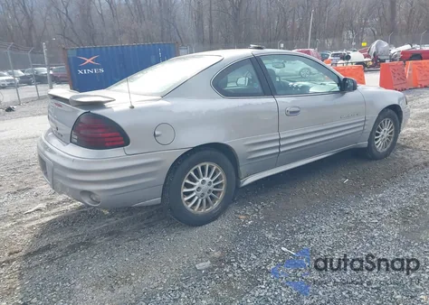 2000 Pontiac Grand Am Se1 z USA, uszkodzony, nr VIN 1G2NF12T1YM847345